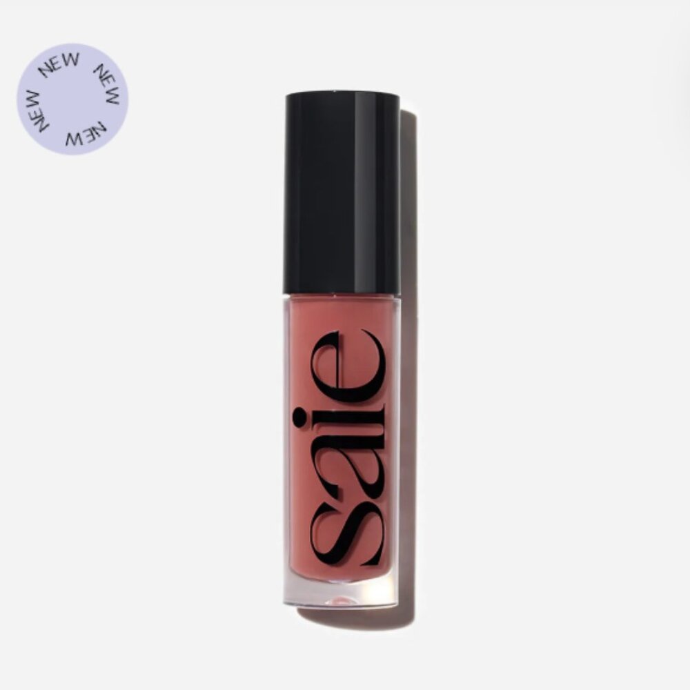 Saie Glossybounce High-Shine Hydrating Lip Gloss Oil | Bounce (mauve) | NEW